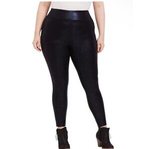 Torrid Leopard Animal Print Pixie Pants Size 3X High Rise Stretch Grunge Pull On